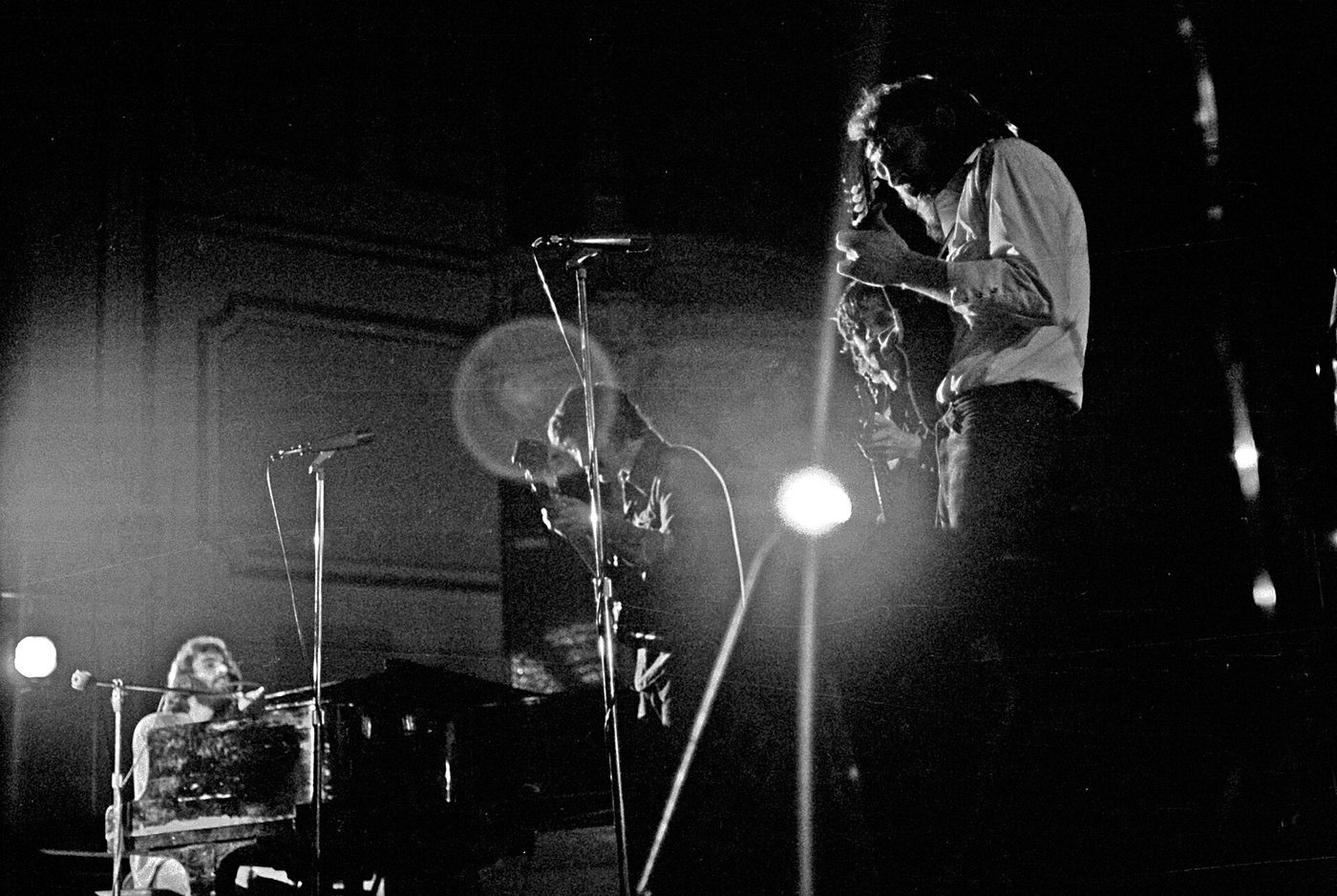 The Band performing together in Hamburg, May 1971